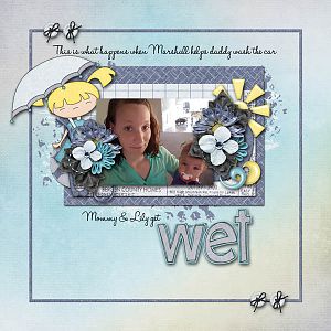 Mommy & Lily get Wet