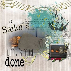 A Sailor's Work is Never Done