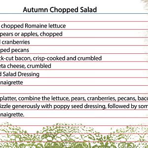 Autumn Chopped Salad