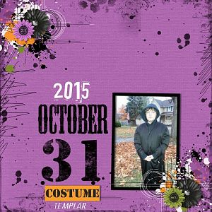 Scrapbook Layout Using Minis Share your treat layout #1