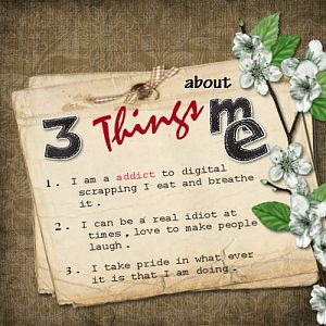 3 things about me