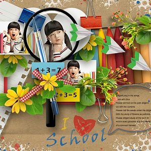 Welcome Back School by Eudora Designs