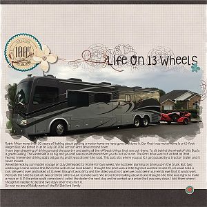 Life on 13 wheels