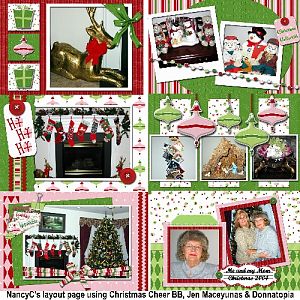 NancyC's Layout Page,Christmas Cheer  BB,JenMaceyunas