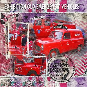 Old emergency vehicles