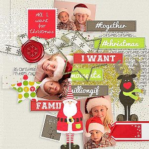 kit Christmas duo scrap de yas & reginafalango