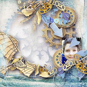 Steampunk boy bundled collection Designs by Brigit