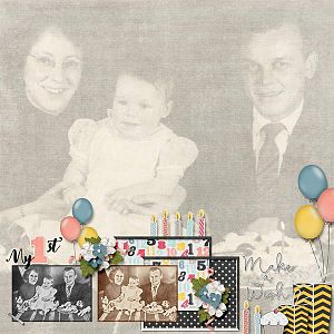 My first Birthday