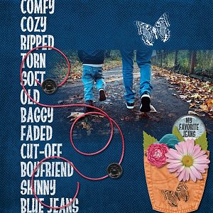 Blue Jeans and Butterflies