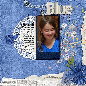 Be Wonderful--Be Blue