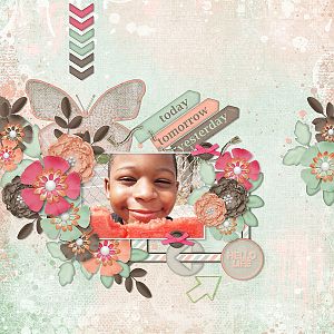 July Mojo Monthly Template Challenge