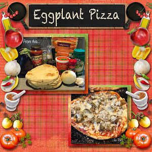 Eggplant Pizza