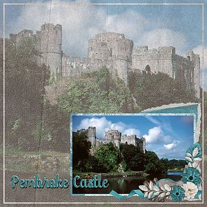 Pembroke Castle, Wales, UK