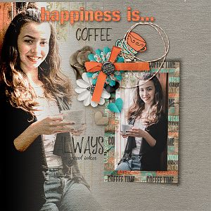 happiness is coffee