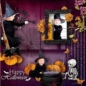 Happy Halloween by Eudora Designs