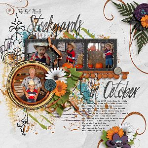 Stockyards in October