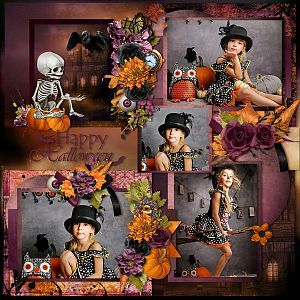 Happy Halloween by Eudora Designs