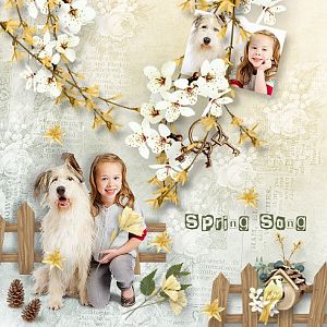 Natural Bloom February by Eudora Designs