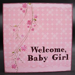 Welcome Baby Card