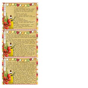 Mangia! Recipe Cards