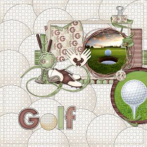 Golfin by Kathryn Estry