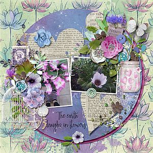The earth laughs in flowers