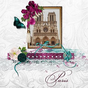 Parisian Sunrise by Booland Designs