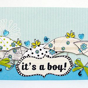 It's A Boy Card