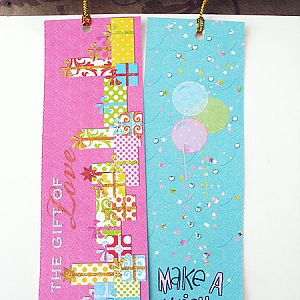 Birthday Boomarks/Gift Tags