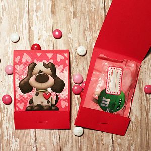 M&M Valentine Treats