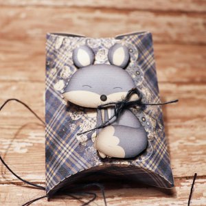 Fox gift pillow box