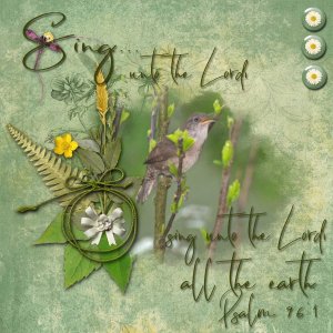 Sing Unto The Lord...