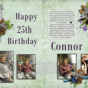 Connor's B'day