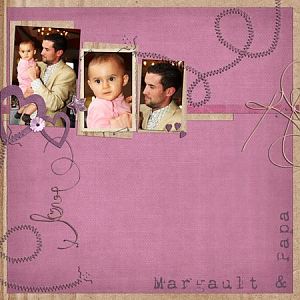 margault & daddy