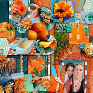 Mood Board - Orange You Glad Ya Know Me