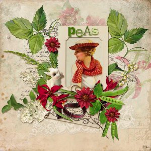 "Like Peas" de DitaB Designs