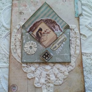 Junk Journal Challenge - Envelope Page