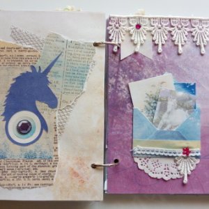 February 2021 Junk Journal Challenge - envelope