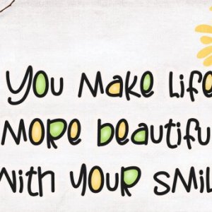 Beautiful Smile card