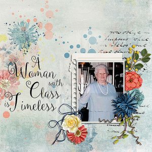 a woman of class