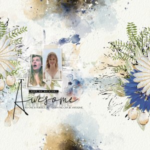 Weeks 2 Artsy Layered Template Challenge,