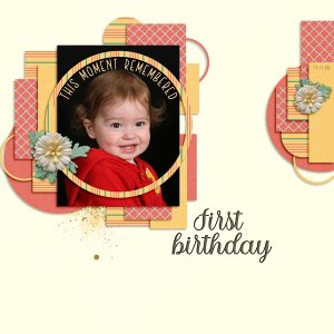 First Birthday