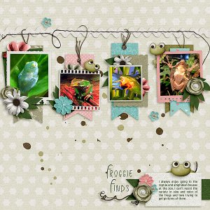 Froggie Finds: June Template Challenge