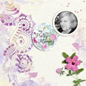 My Pretty Mommy - Typography Title Negative Space