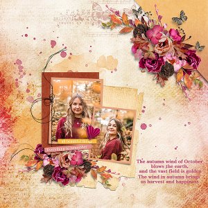 BE A Message In Autumn - CarolW Designs