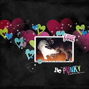 Be my punky  Valentine