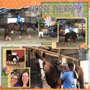 Abigail's Therapy - Horse Lesson 9/29/21