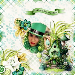 Irish kisses & shamrock Wishes