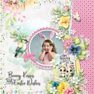 Bunny kisses & easter wishes