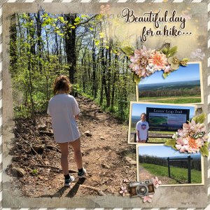 Mother's Day hike at Queen Wilhelmina - May 2022